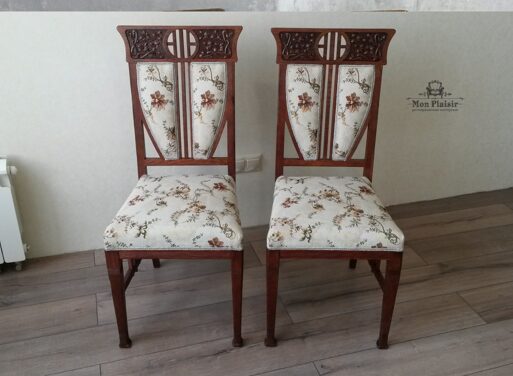 Dining chairs. Russia, early XX century