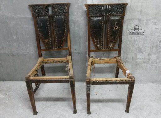 Dining chairs. Russia, early XX century